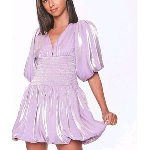 Lavender Woven Dress